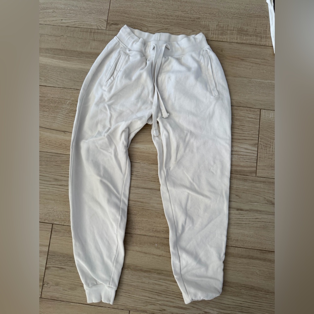 Fashion Nova Cream Joggers